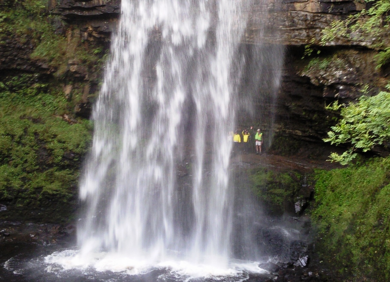 Henrhyd Falls.