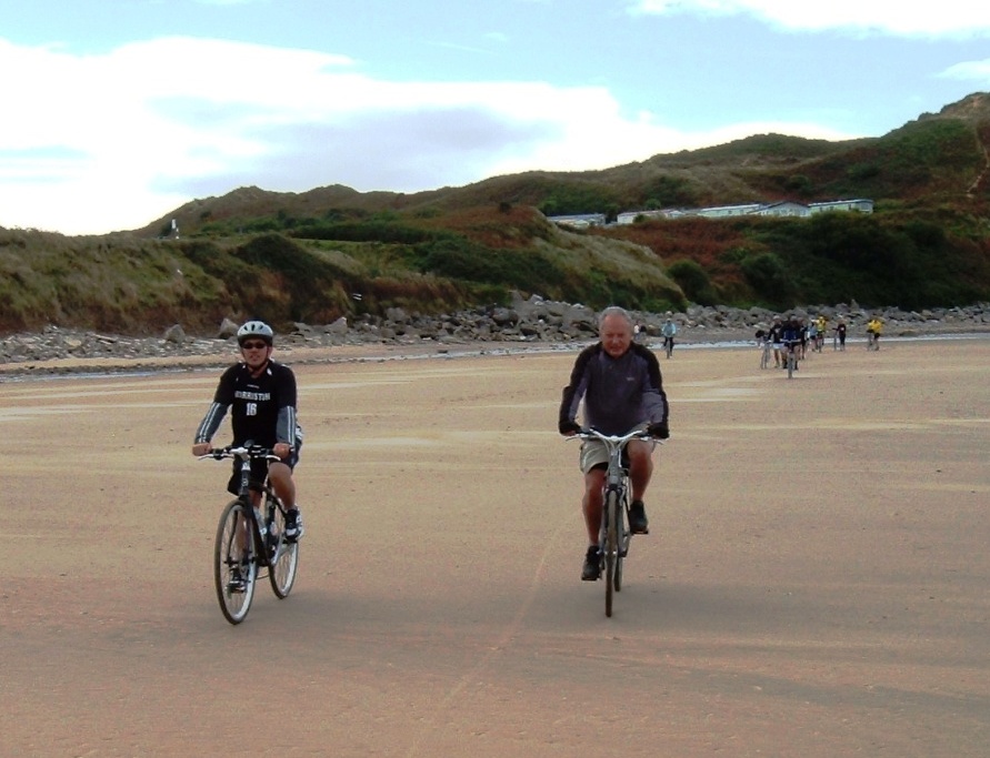 Crossing Broughton Bay.