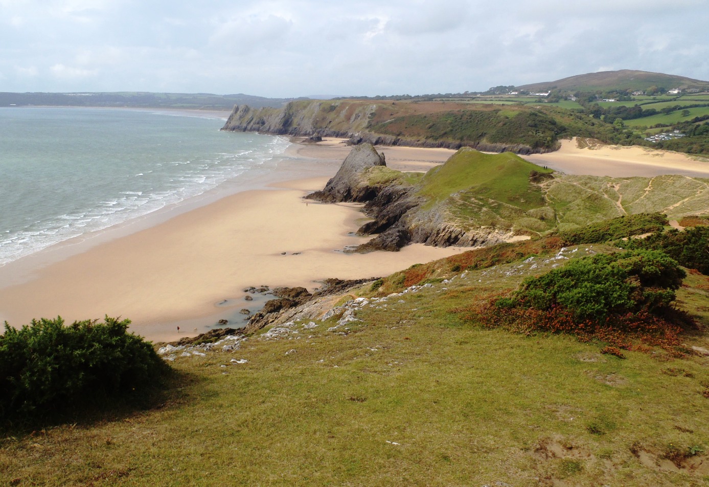 3 Cliffs Bay from Westcliff