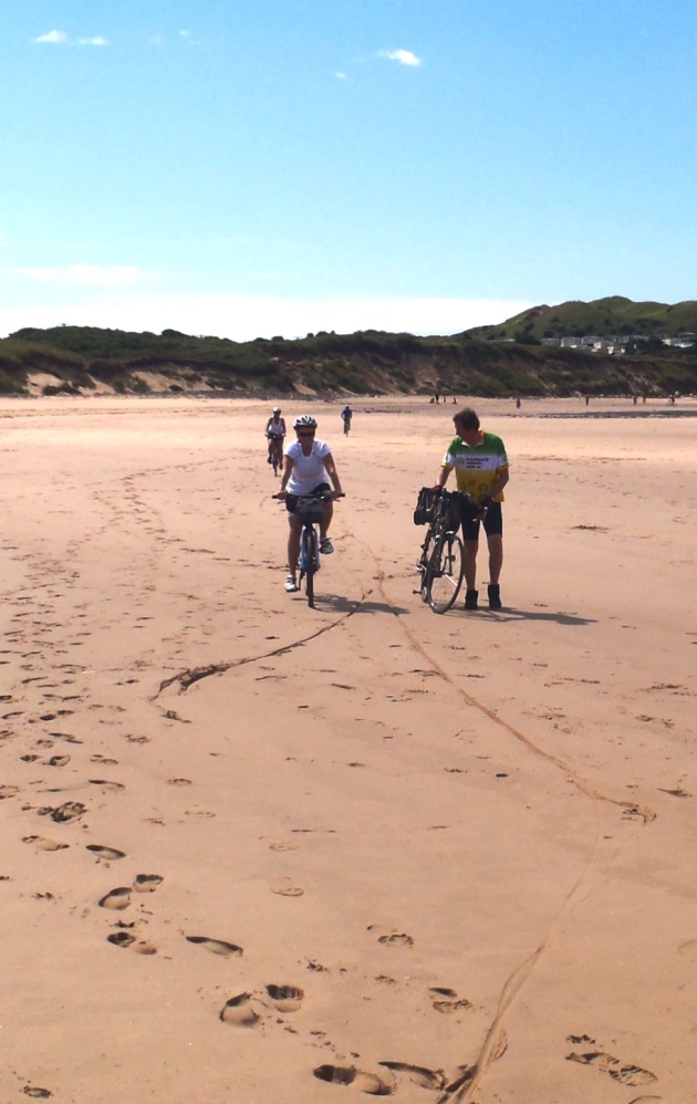 Crossing Broughton Bay.