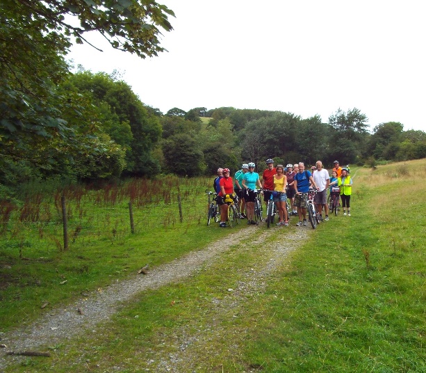 Crossing Llethrid Cwm