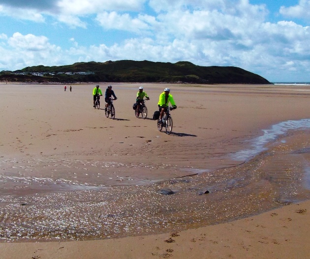 Crossing Broughton Bay.