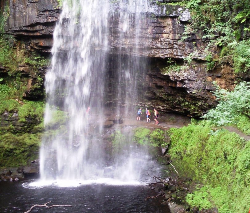 Henrhyd Falls.