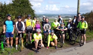 Ride 21 in the hills above Penclawdd.